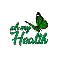 Oh my Health logo.